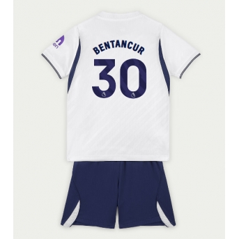 Tottenham Hotspur Rodrigo Bentancur #30 Maglia Gara Casa Repliche 2026-27 Bambino Maniche Corte